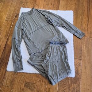 KUIU Vital Pro Shirt Pants Set Men's XL Stretch Insulation Anti-Odor Green